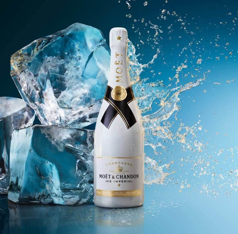 Champagne Moet Ice