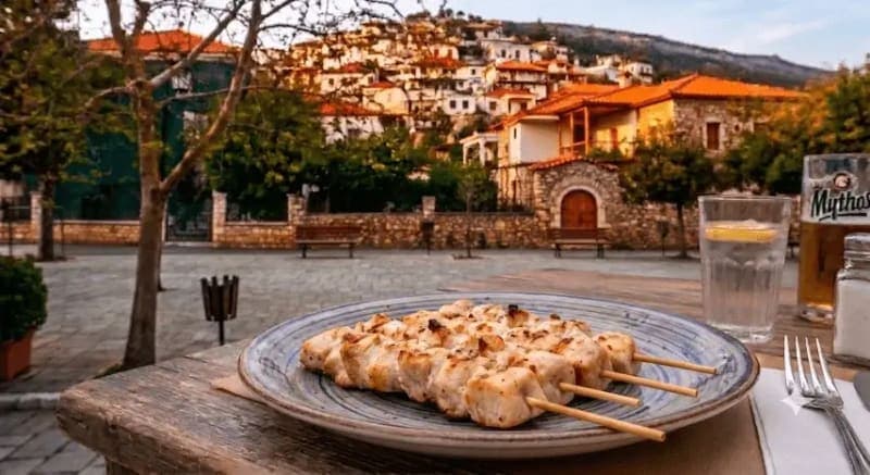 Σουβλάκι κοτόπουλο